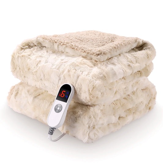 InstaRelief™  Electric Throw Blanket With 6 Heating Levels